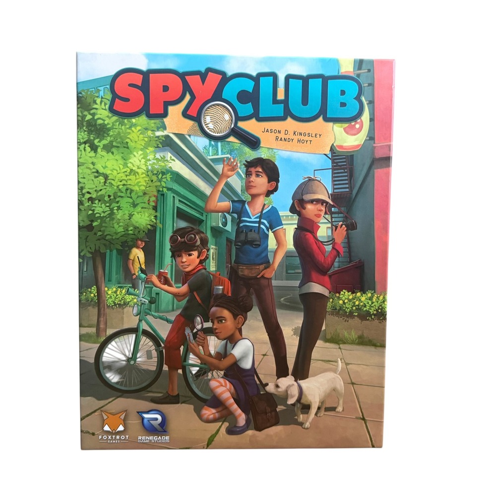 Fox Trot Renegade Game Studios Spy Club Board Game Kids Mosaic System